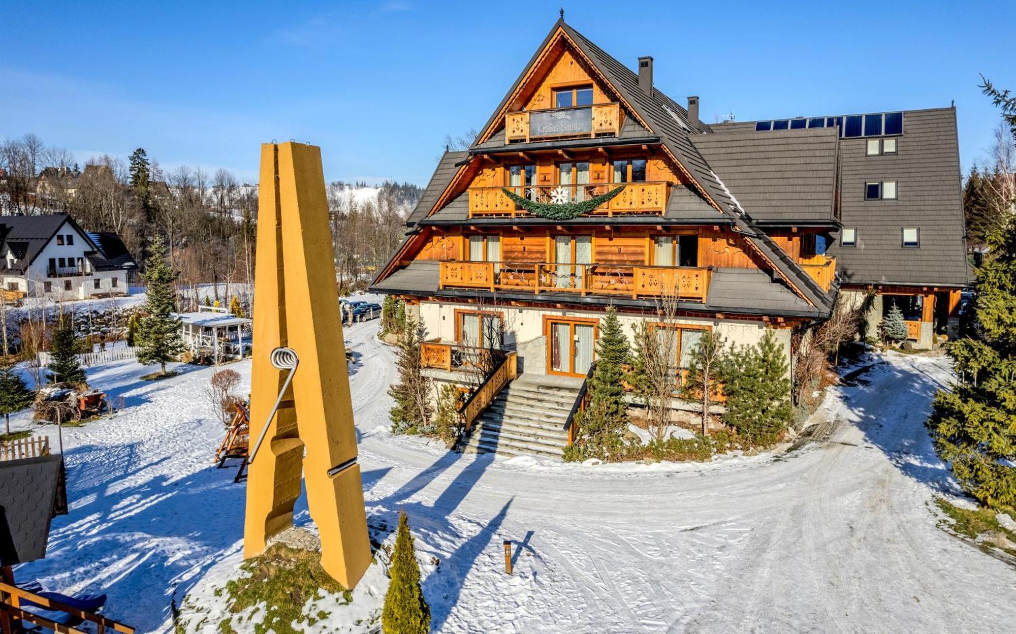 ザコパネ Kraina Smaku Bed & Breakfast エクステリア 写真
