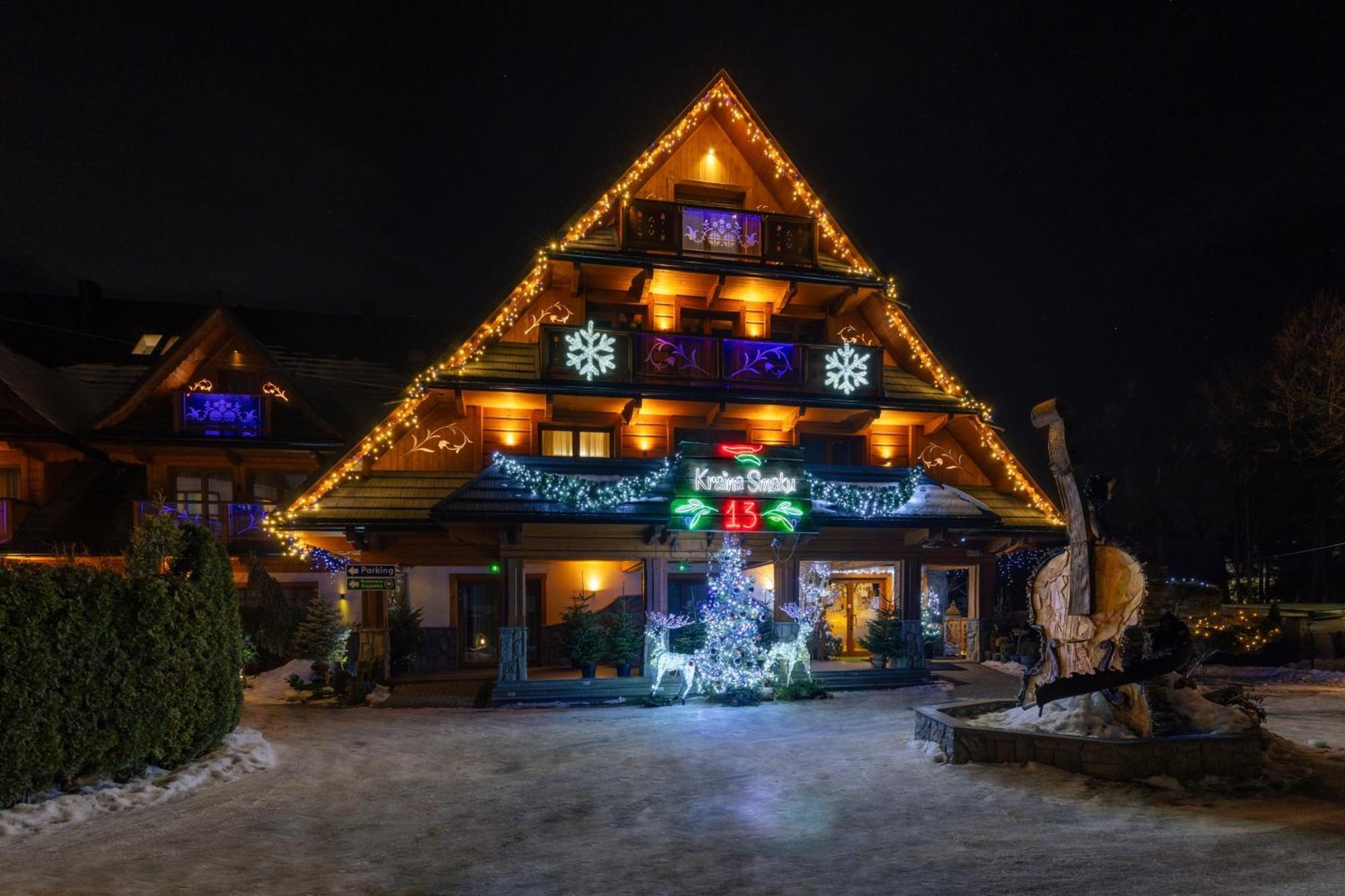 ザコパネ Kraina Smaku Bed & Breakfast エクステリア 写真
