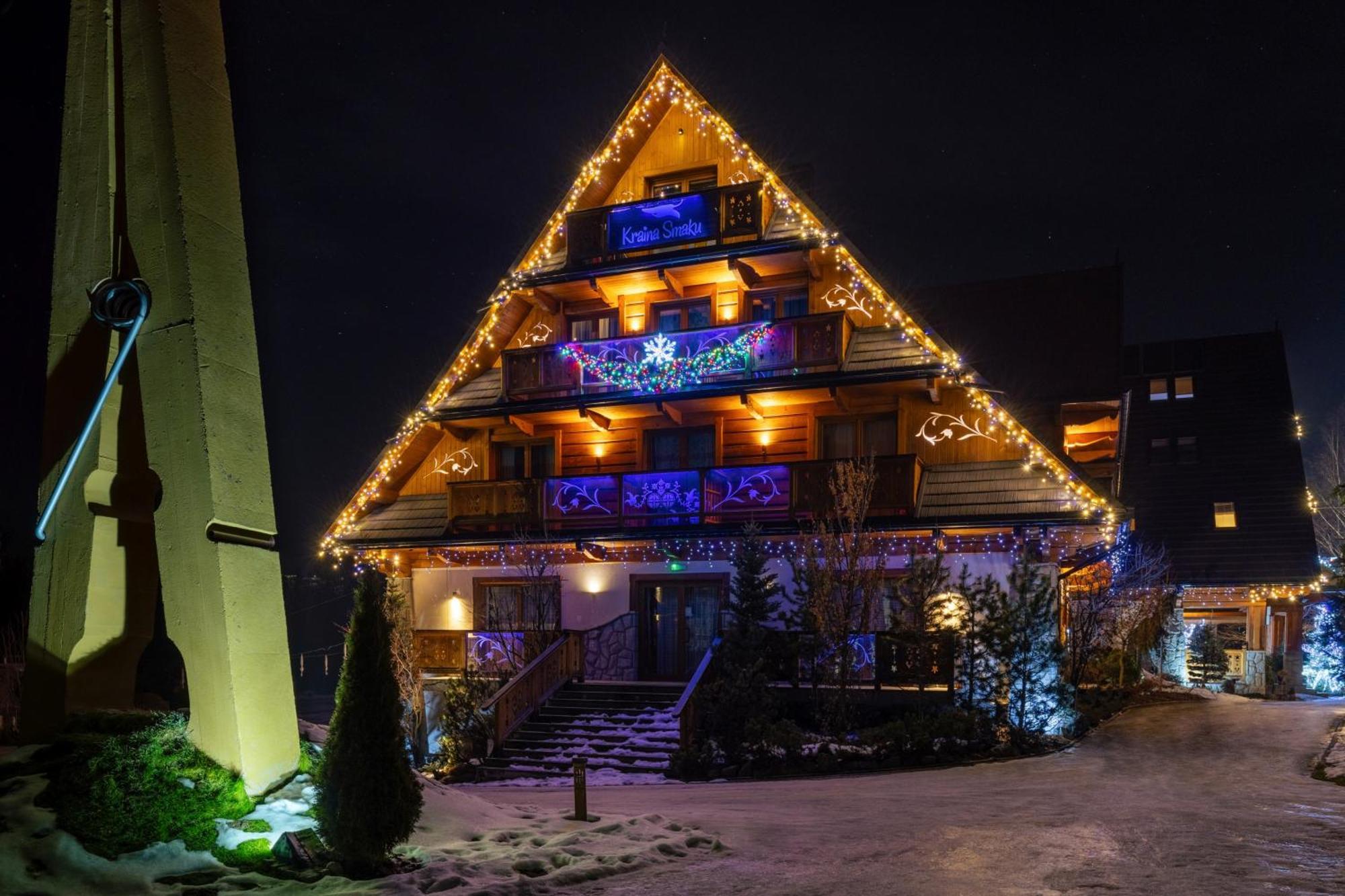 ザコパネ Kraina Smaku Bed & Breakfast エクステリア 写真